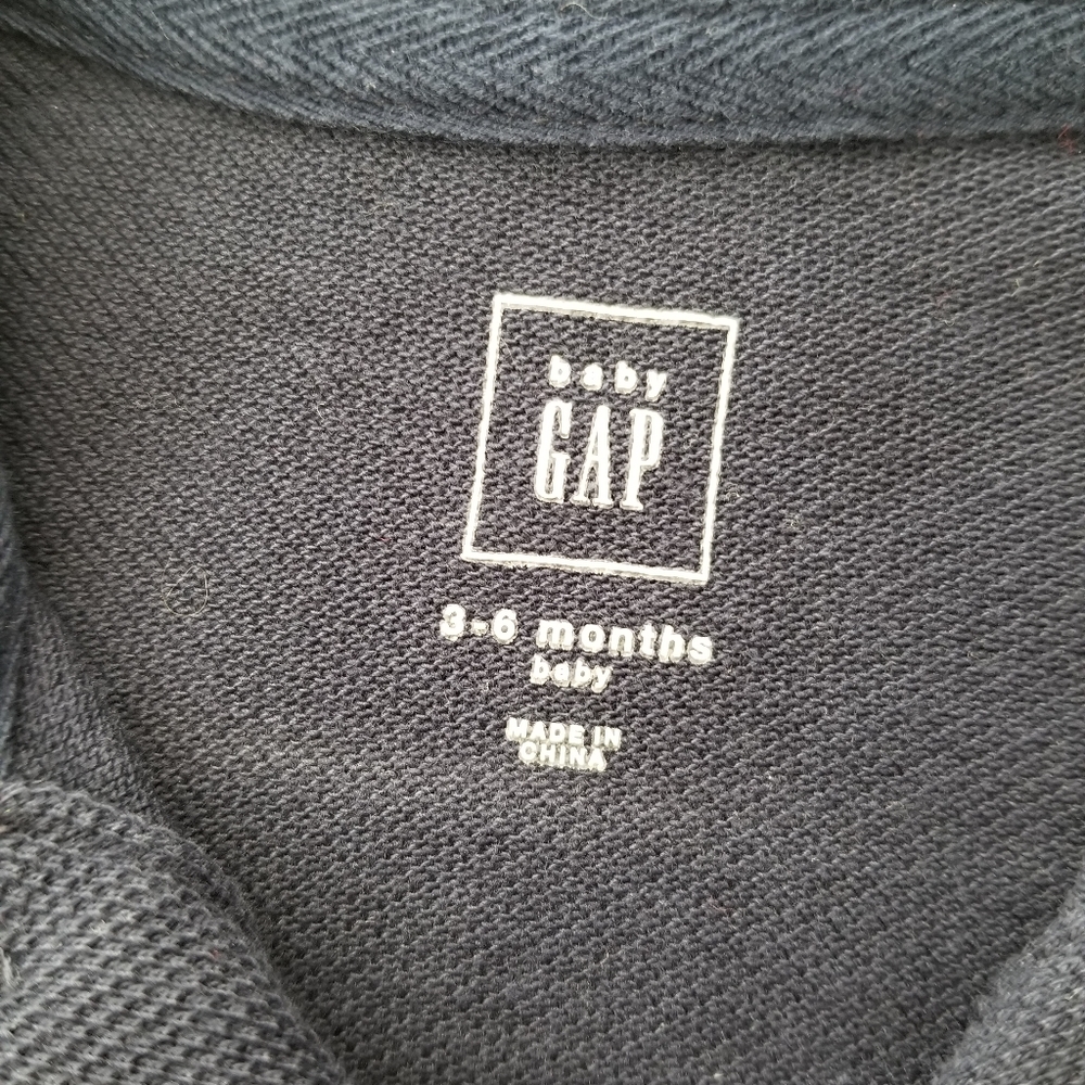Baby Gap Short Sleeve Polo One Piece - Picture 3 of 3